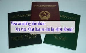 Xin visa Nhat Ban co can ho chieu khong