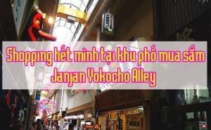pho mua sam Janjan Yokocho Alley