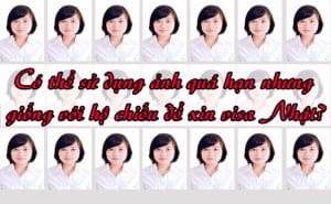 Co the su dung anh qua han nhung giong voi ho chieu de xin visa Nhat 1
